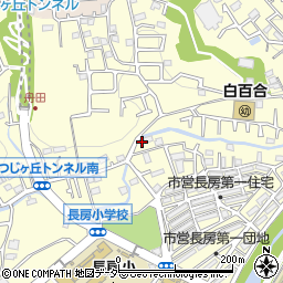 東京都八王子市長房町135周辺の地図