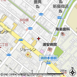 千葉県浦安市北栄4丁目3-25周辺の地図