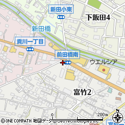 富竹堂書店周辺の地図