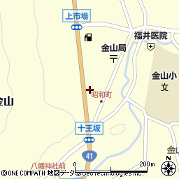 岐阜県下呂市金山町金山1874-2周辺の地図