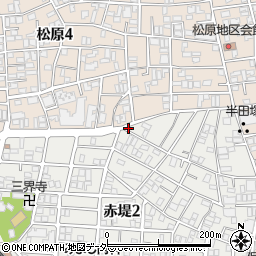 東京都世田谷区赤堤2丁目48-7周辺の地図