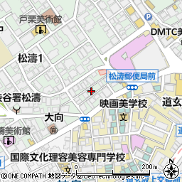 東京都渋谷区松濤1丁目29-9周辺の地図