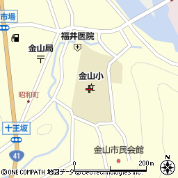 岐阜県下呂市金山町金山2151周辺の地図