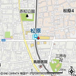 東京都世田谷区松原4丁目10-8周辺の地図