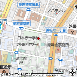 東京都港区芝大門1丁目1-11周辺の地図