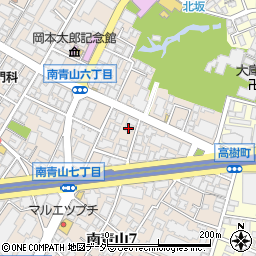表参道石井堂整体院周辺の地図