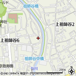 東京都世田谷区上祖師谷6丁目20周辺の地図