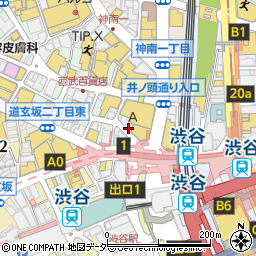 壱角家 渋谷センター街店周辺の地図