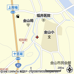 岐阜県下呂市金山町金山2210周辺の地図