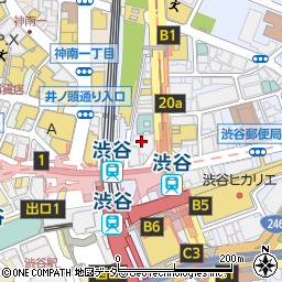 渋谷東映プラザ管理室周辺の地図