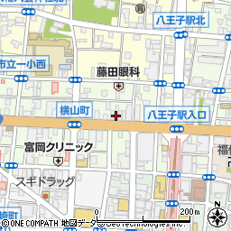 南山堂薬局　八王子店周辺の地図