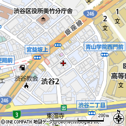 松田渋谷ビルディング周辺の地図