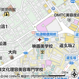 東京都渋谷区松濤1丁目29-3周辺の地図