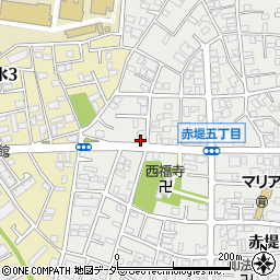 東京都世田谷区赤堤5丁目4-1周辺の地図
