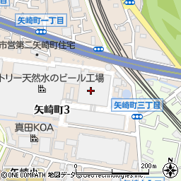 鴻池運輸株式会社　武蔵野営業所周辺の地図