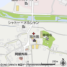 山梨県甲州市勝沼町下岩崎1740周辺の地図