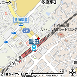 和来亭周辺の地図