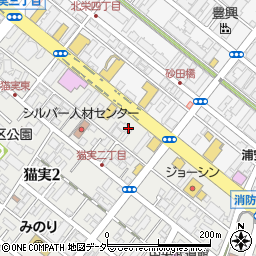 スクルドエンジェル保育園猫実園周辺の地図