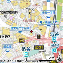 ＡＳＢｅｅ渋谷センター街店周辺の地図