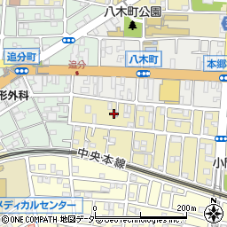 東京都八王子市小門町56周辺の地図