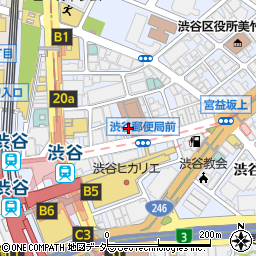 アイシティ渋谷宮益坂店周辺の地図