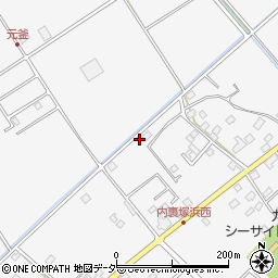 千葉県匝瑳市野手3097周辺の地図