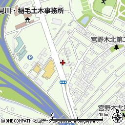 堀江畳店周辺の地図