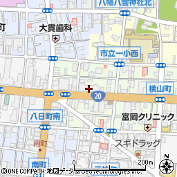 八王子介護タクシー周辺の地図