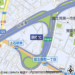 東京都調布市富士見町1丁目13-26周辺の地図
