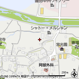 山梨県甲州市勝沼町下岩崎1754周辺の地図