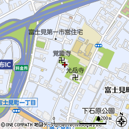 東京都調布市富士見町1丁目35周辺の地図
