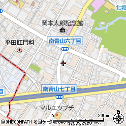 東京都港区南青山6丁目周辺の地図