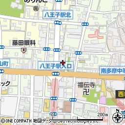 岡本無線電機株式会社　八王子営業所周辺の地図