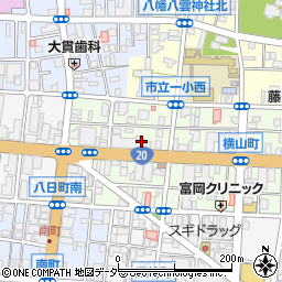 東京都八王子市横山町18周辺の地図