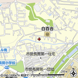 東京都八王子市長房町72-4周辺の地図