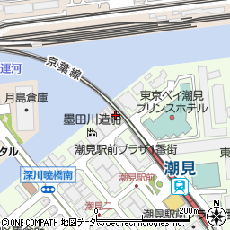 東京都江東区潮見2丁目1-10周辺の地図