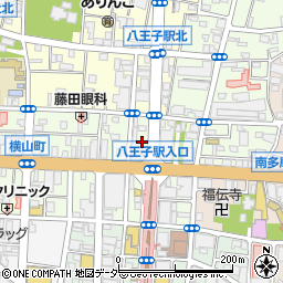 東京都八王子市横山町24周辺の地図