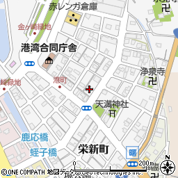 敦賀セメント港寮周辺の地図