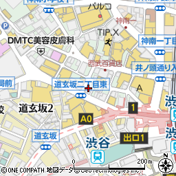 東京都渋谷区宇田川町27周辺の地図