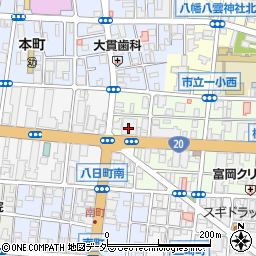 みずほ銀行八王子支店周辺の地図