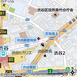 銀座青山You矯正歯科　渋谷医院周辺の地図