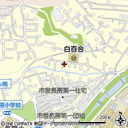東京都八王子市長房町72周辺の地図