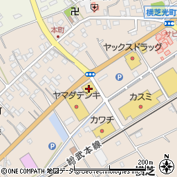 西松屋横芝光町店周辺の地図