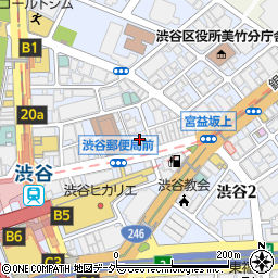 東京都渋谷区渋谷1丁目9-8周辺の地図