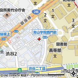 ヒッポファミリークラブ東京本部周辺の地図