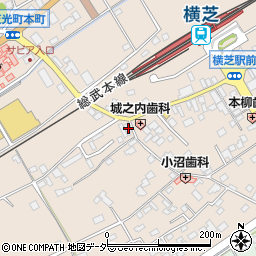 千葉県山武郡横芝光町横芝2028周辺の地図