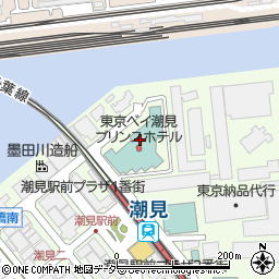 東京ベイ潮見プリンスホテル周辺の地図