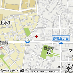 東京都世田谷区赤堤5丁目4-11周辺の地図
