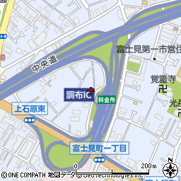東京都調布市富士見町1丁目13-6周辺の地図