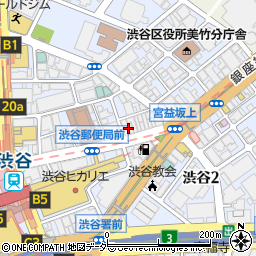 やきとり家 すみれ 渋谷宮益坂店周辺の地図